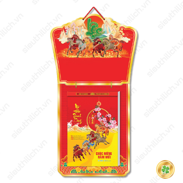 Lịch Bloc 29x41 cực đại - Mã Đáo Thành Công