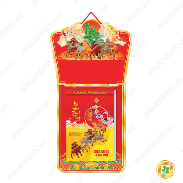 Lịch Bloc 20x30 siêu đại - Mã Đáo Thành Công